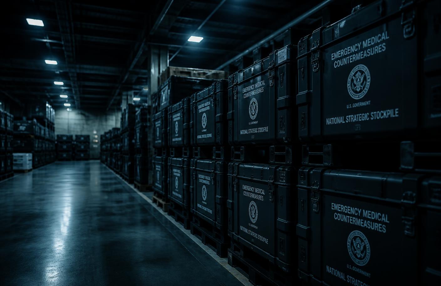 National strategic stockpile warehouse of emergency medical countermeasures